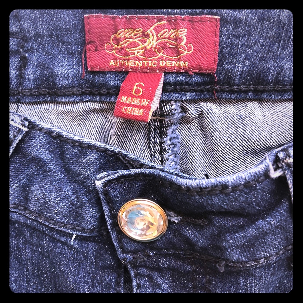 ONE 5 ONE Women's Authentic Denim Skinny Jeans 6